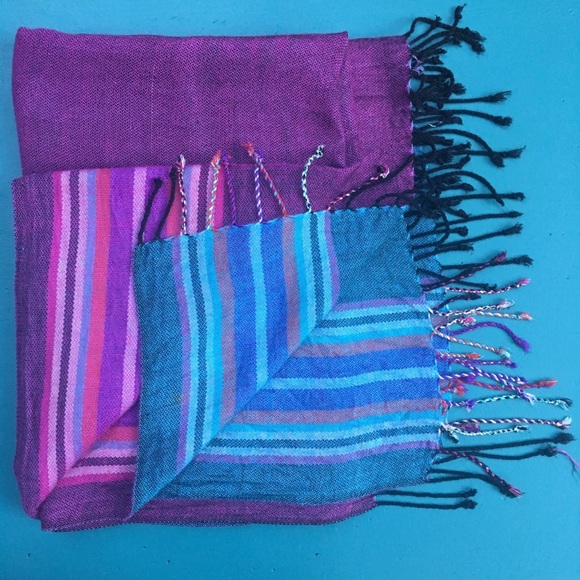 Multi-colored Soft Woven Scarf